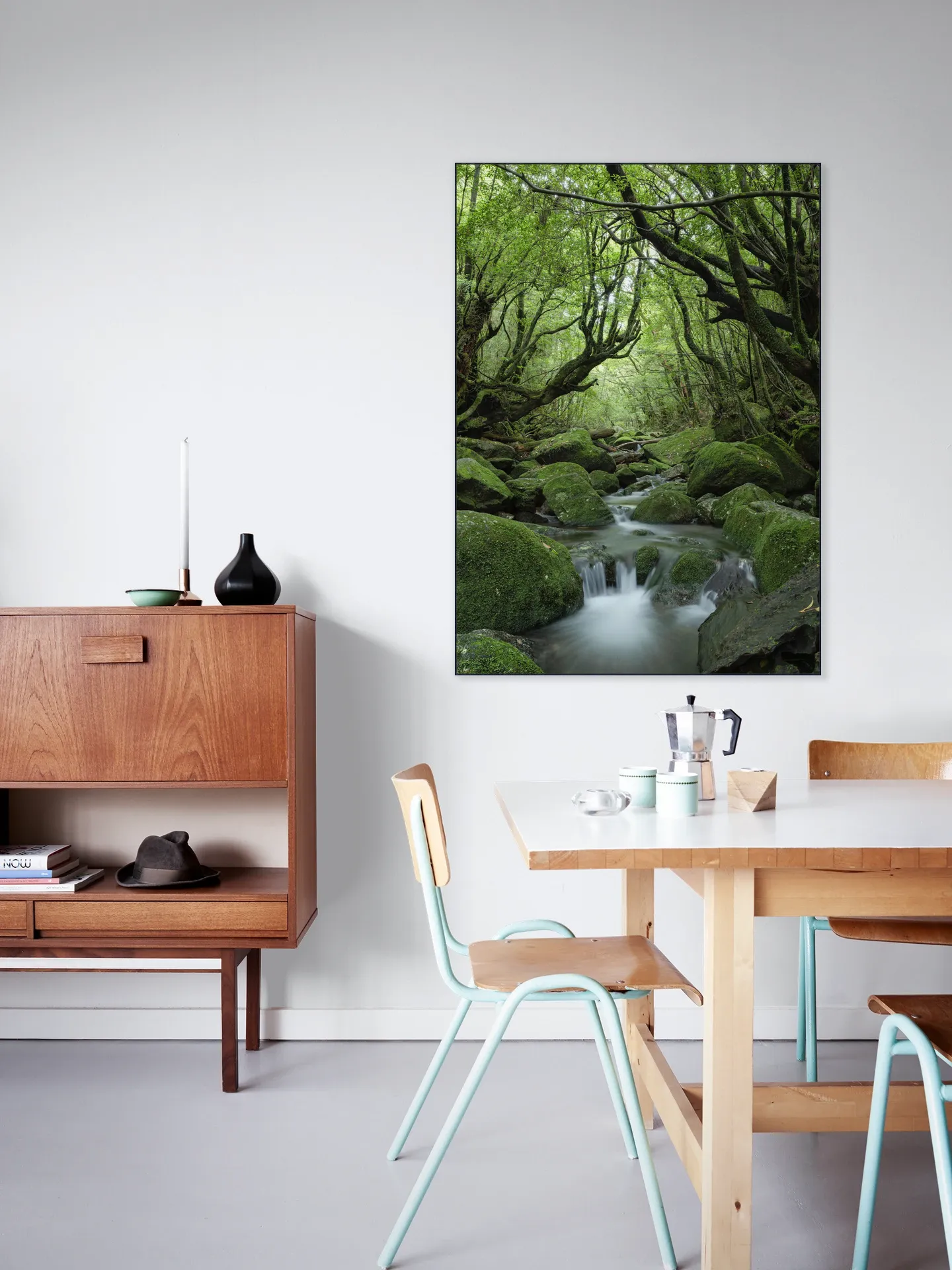 Mystical moss forest