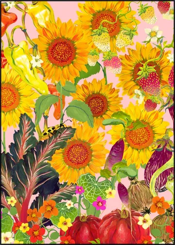 Vegetable Garden Pink