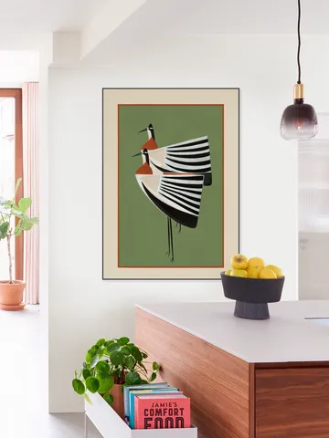 Striped Bird Pair