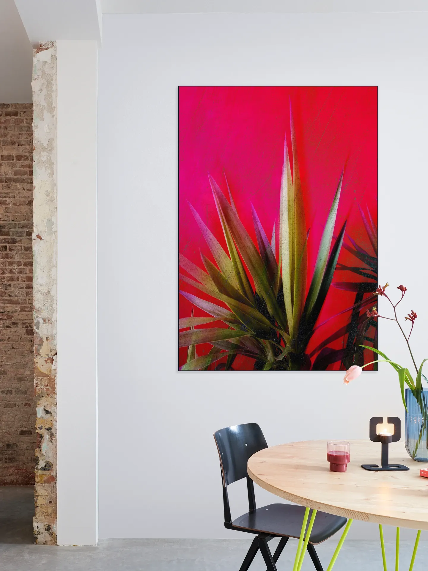 Magenta and Green