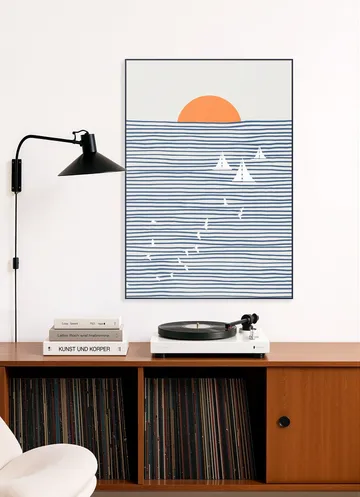 Three White Sails