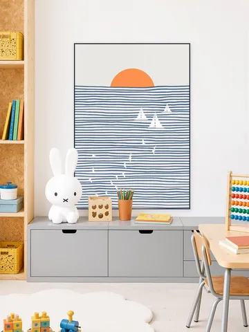 Three White Sails