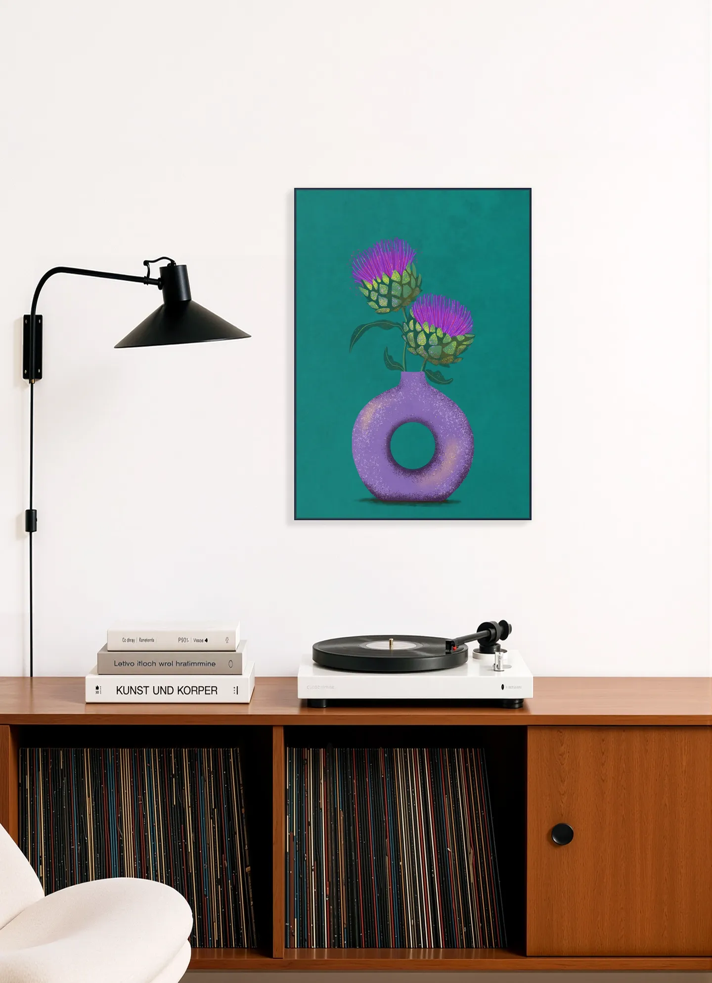 Artichoke In A Vase