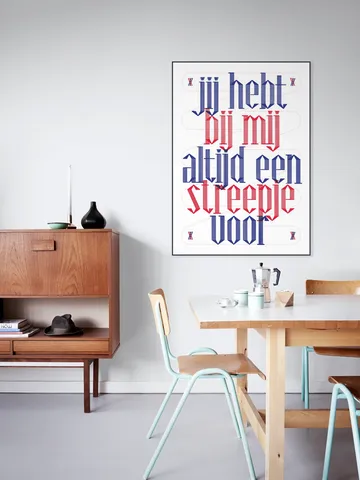Streepje voor