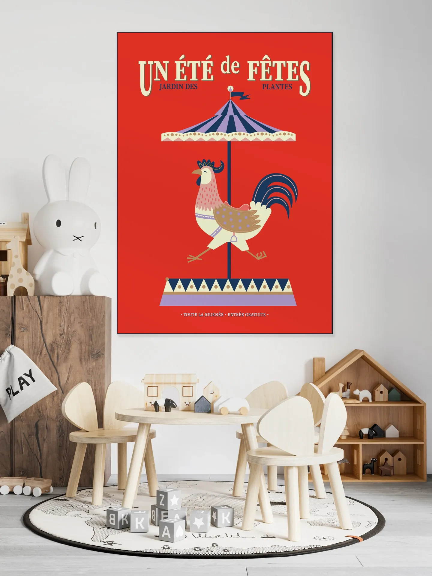 Carrousel Rooster