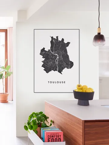 Toulouse City Map