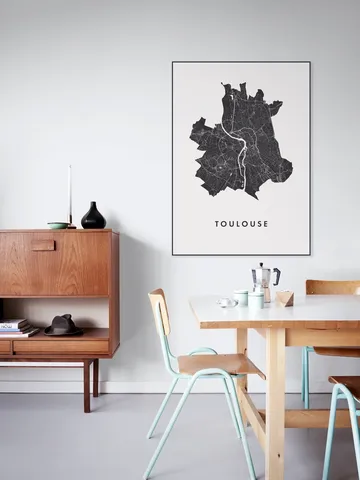 Toulouse City Map