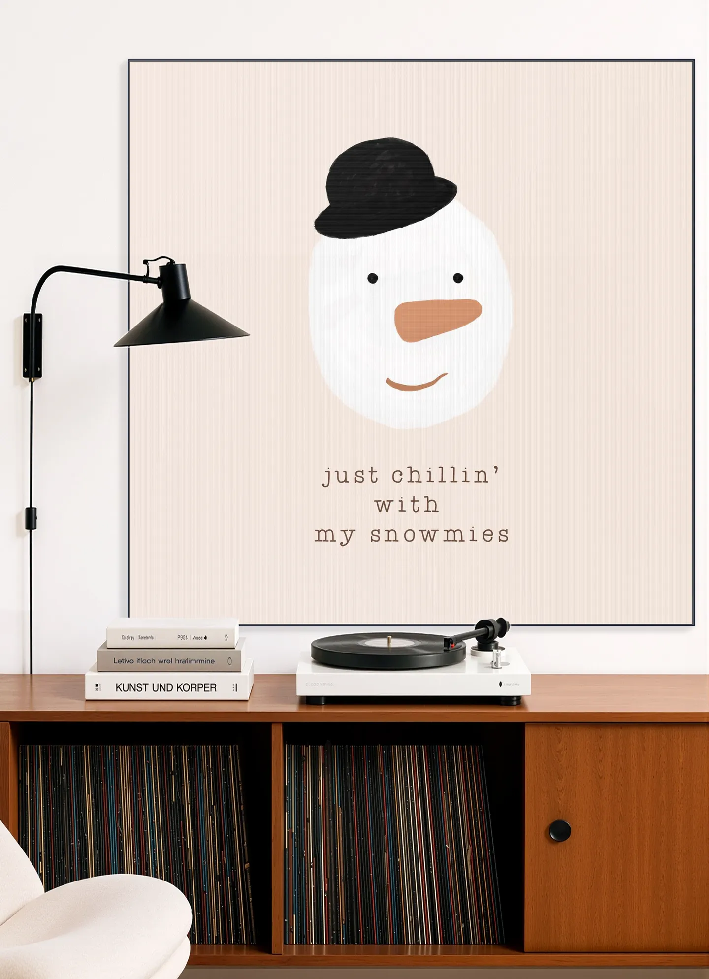 Chilling With My Snowmies