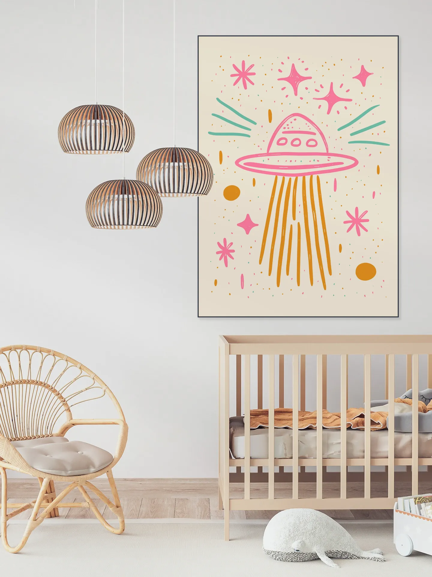 Pastel UFO