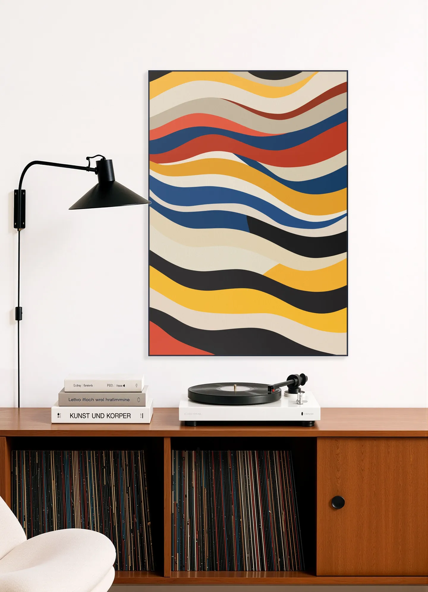 Bauhaus - Wavy stripes