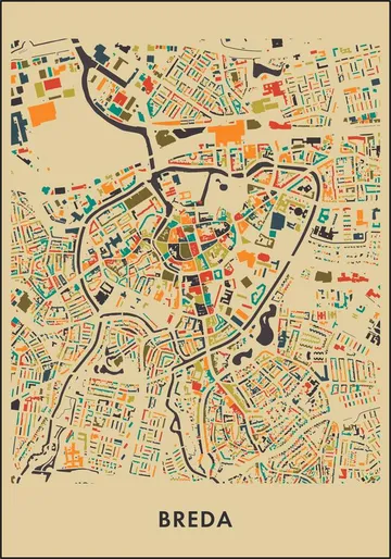 Breda Mosaic Map