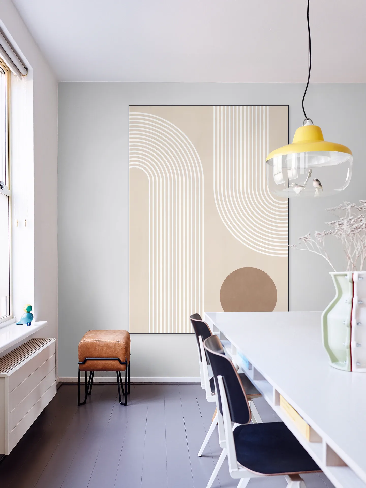 Beige Arc Poster No.1