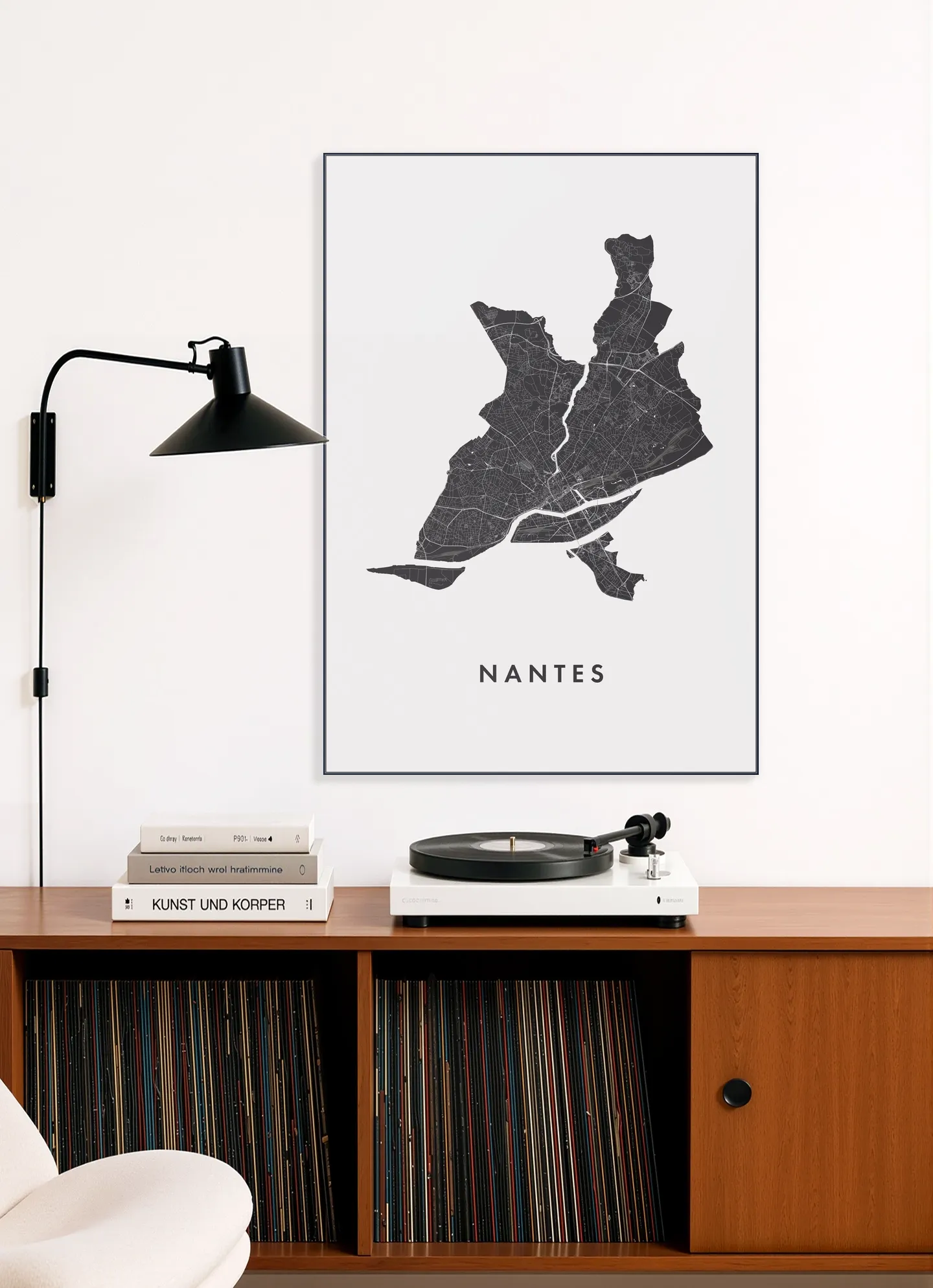 Nantes City Map