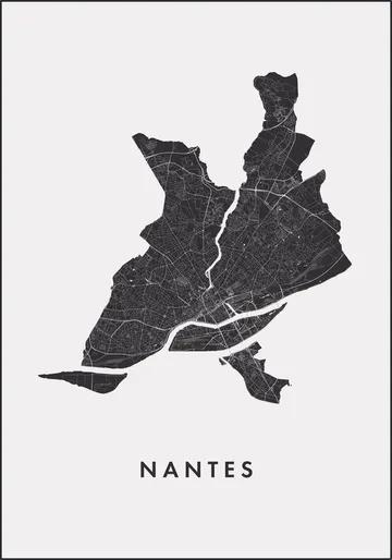 Nantes City Map