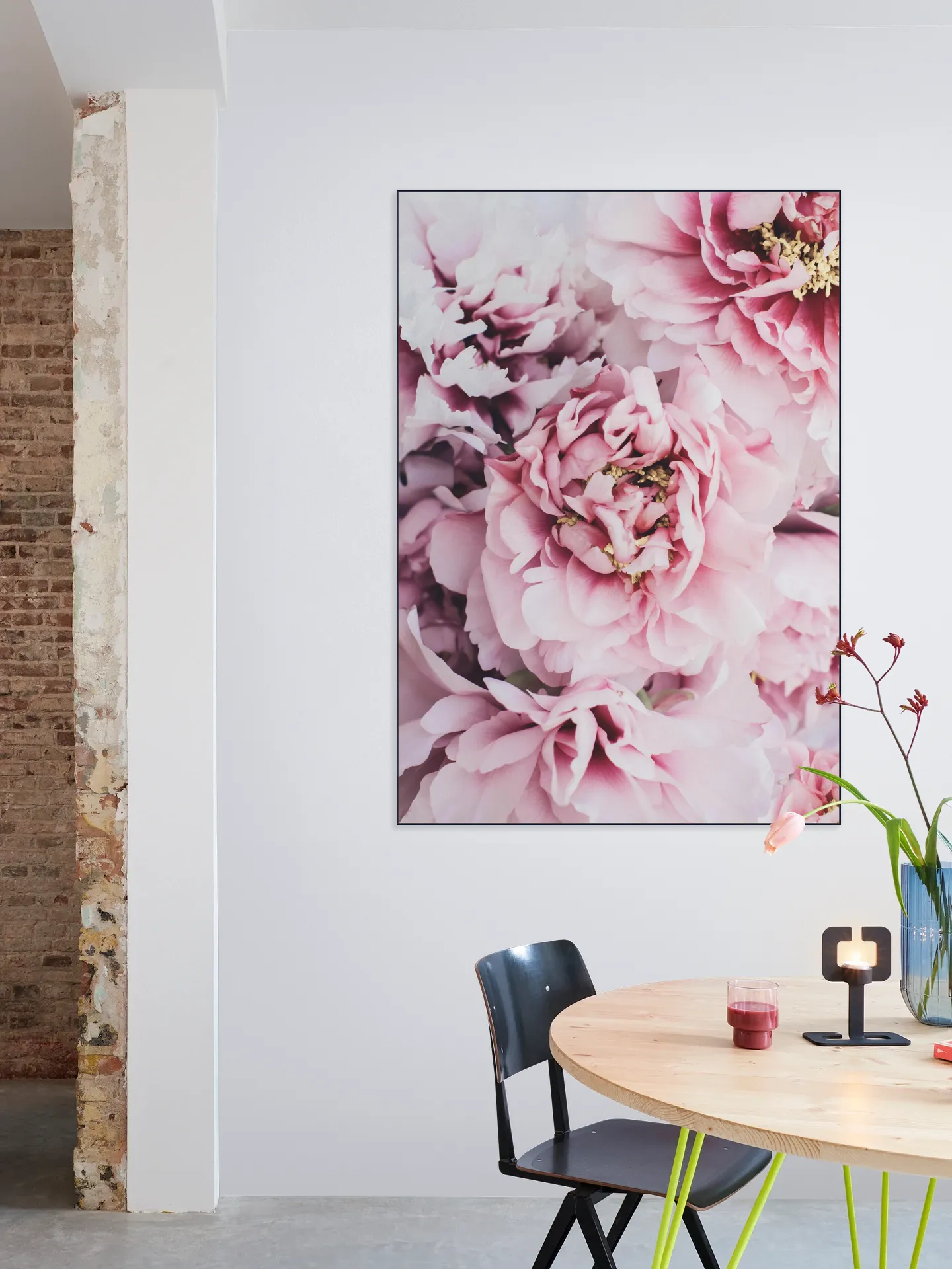 Pink Peonies Flowers