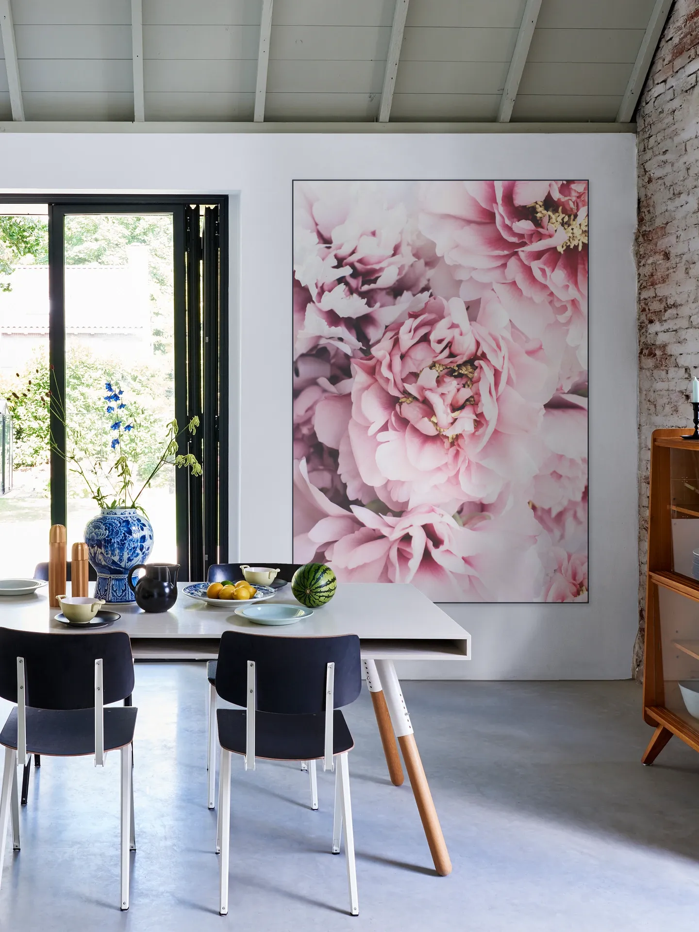 Pink Peonies Flowers