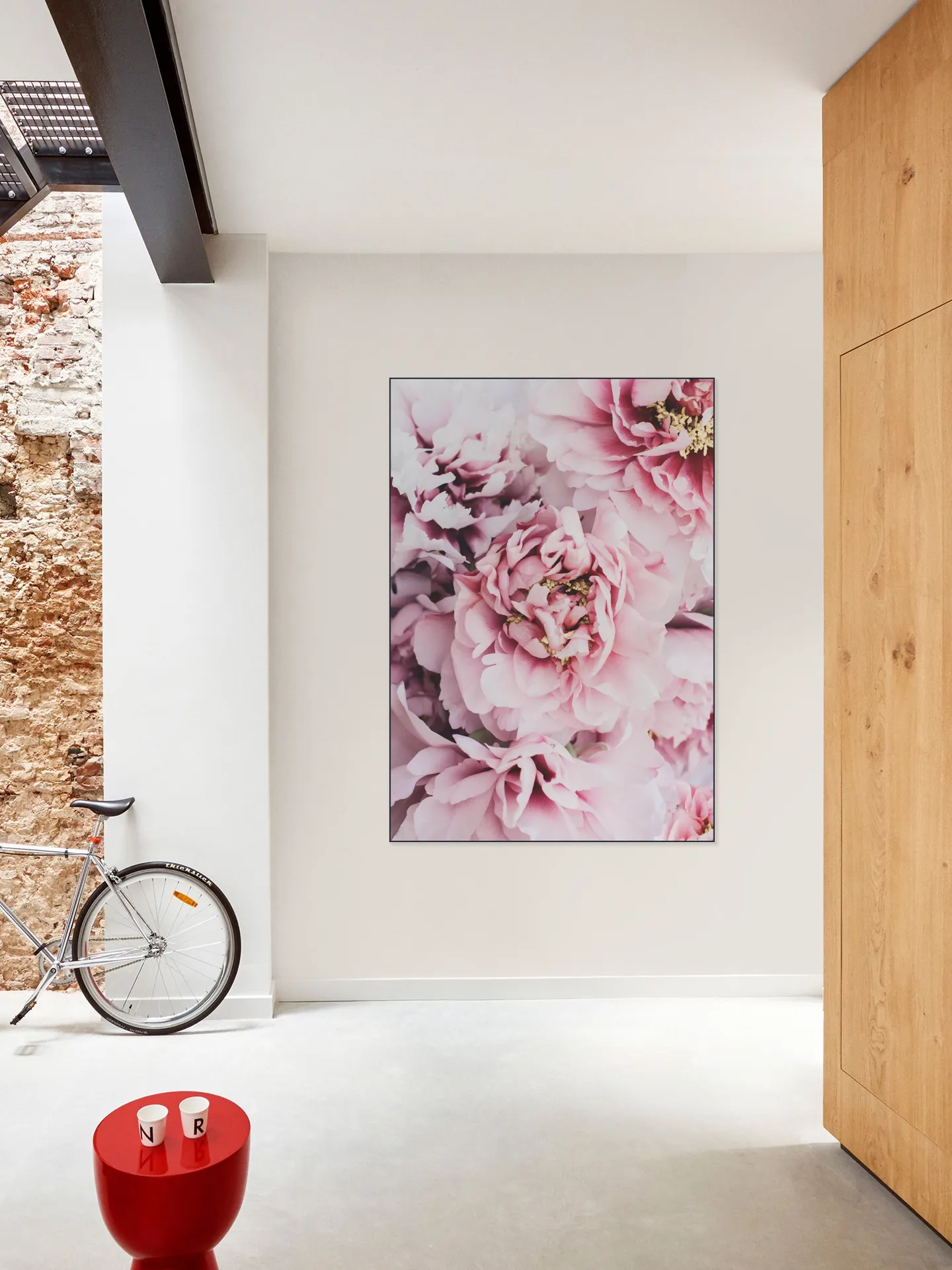 Pink Peonies Flowers