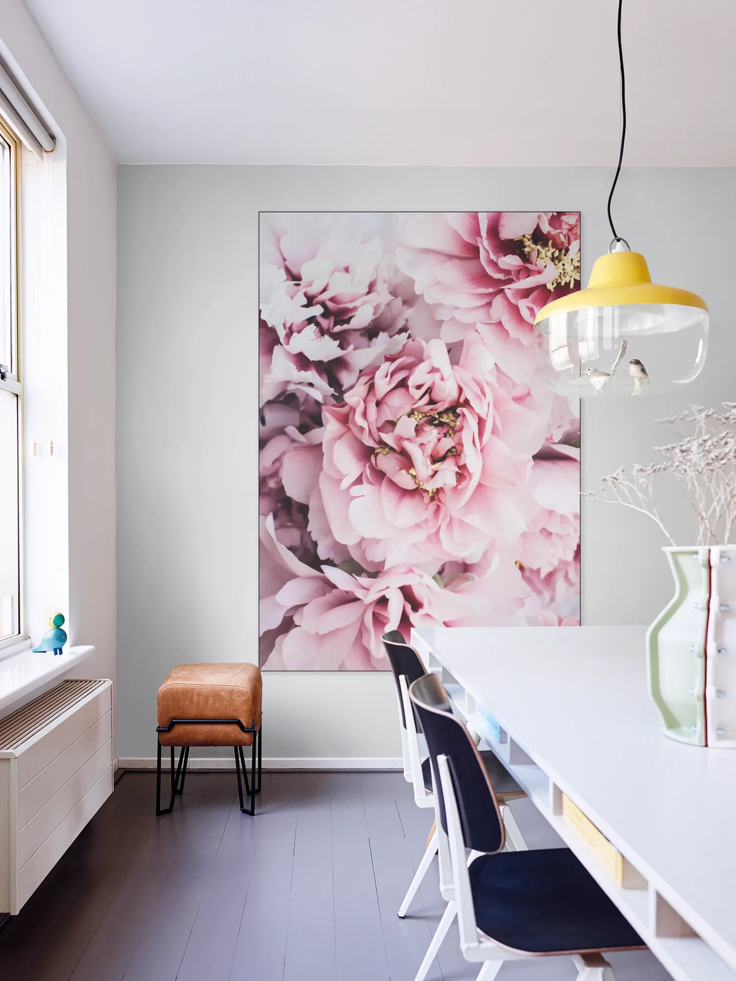 Pink Peonies Flowers