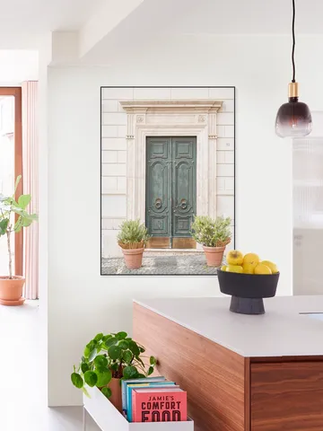 The Green Door in Rome