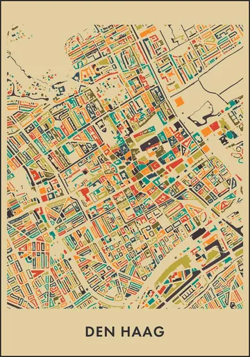 Den Haag Mosaic Map