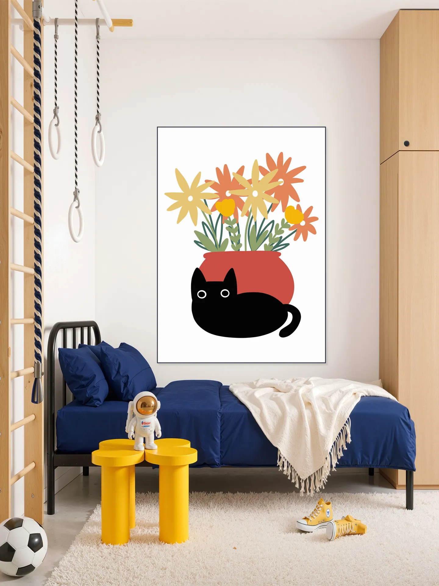 Vase with Cat