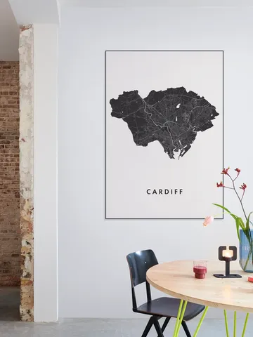 Cardiff City Map
