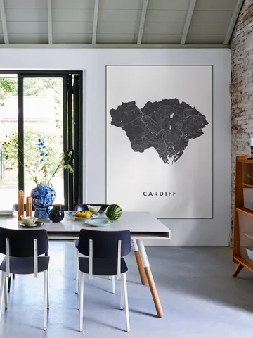 Cardiff City Map