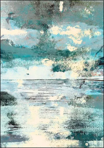 Birds Flying Over The Lake