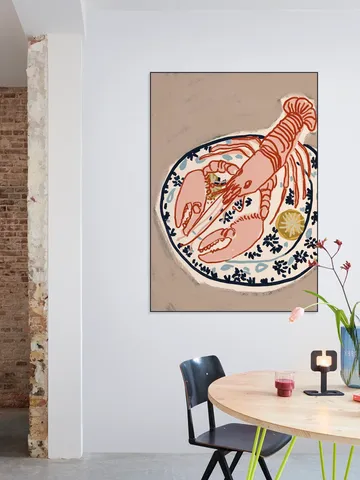 Pink Lobster Dinner