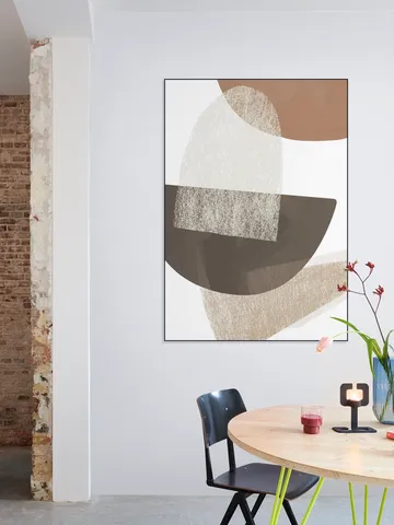 Earth Tone Geometric Art