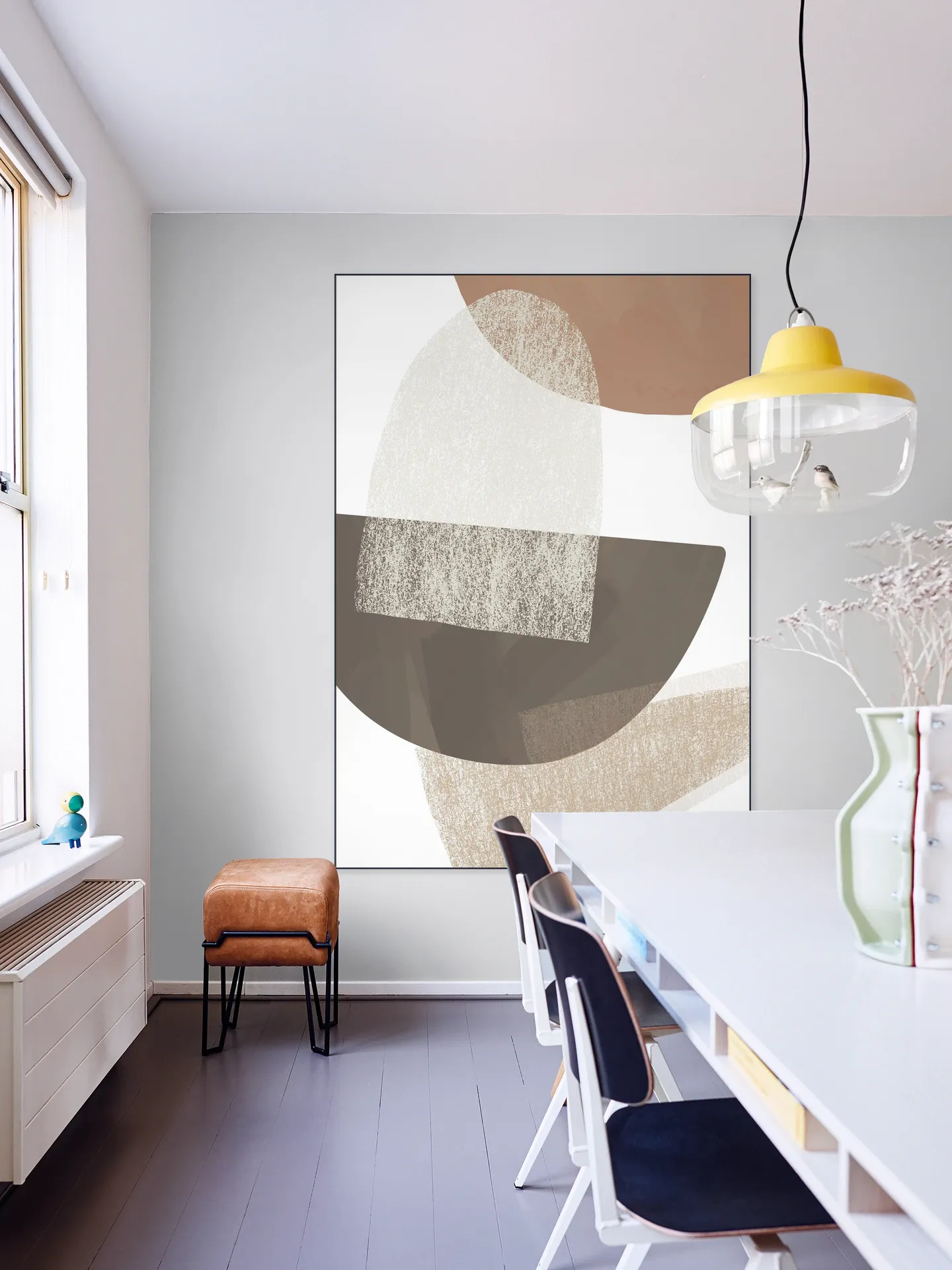 Earth Tone Geometric Art