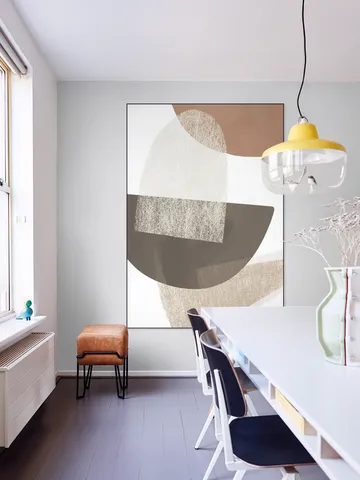Earth Tone Geometric Art