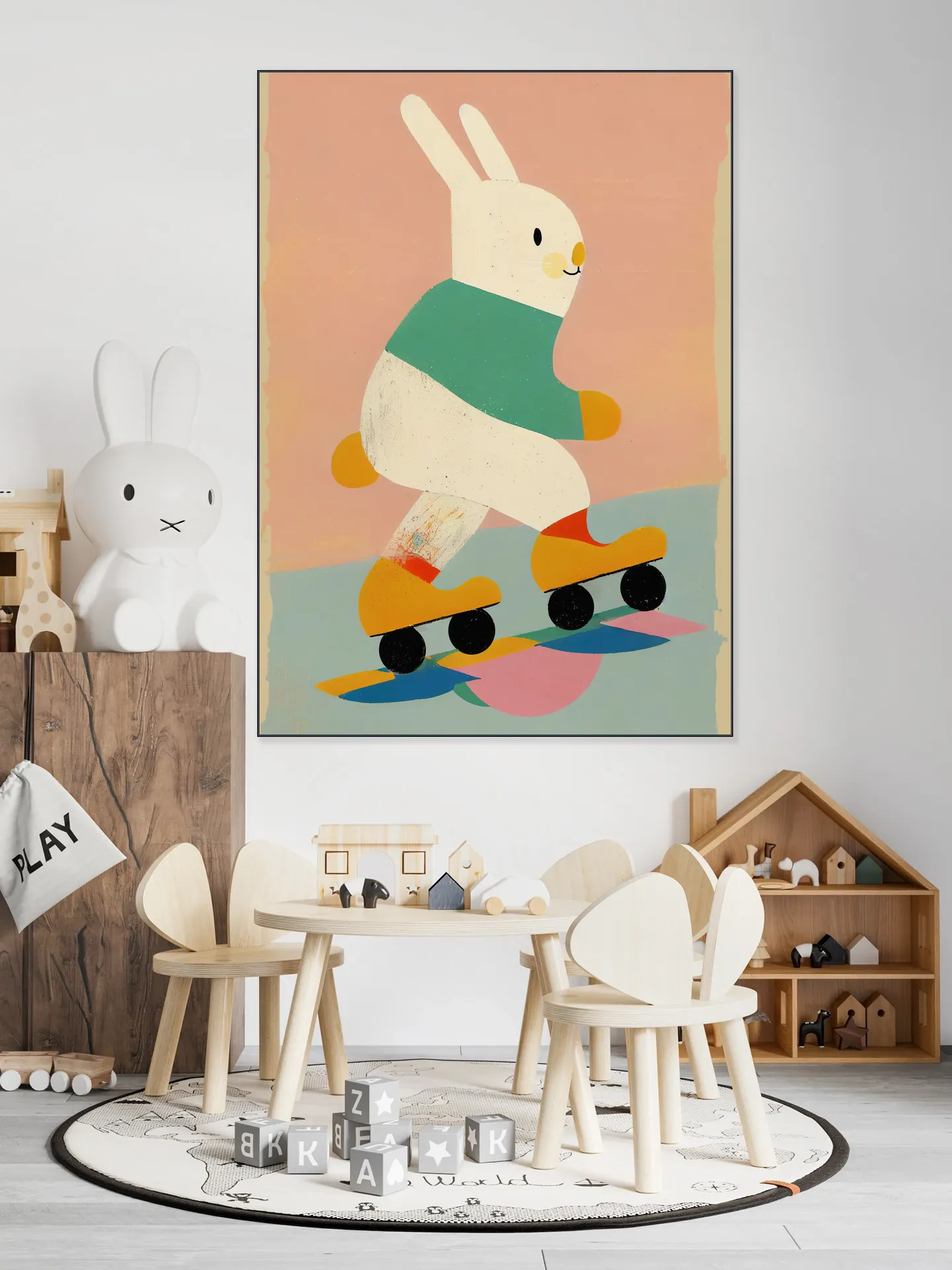 Skating Bunny