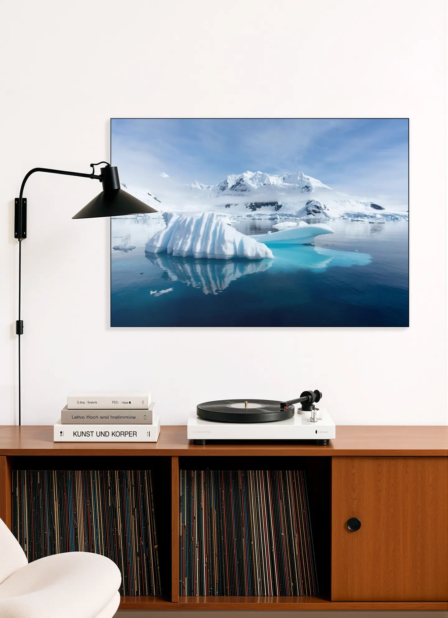 Icy waters around Paradise Bay, Antarctica
