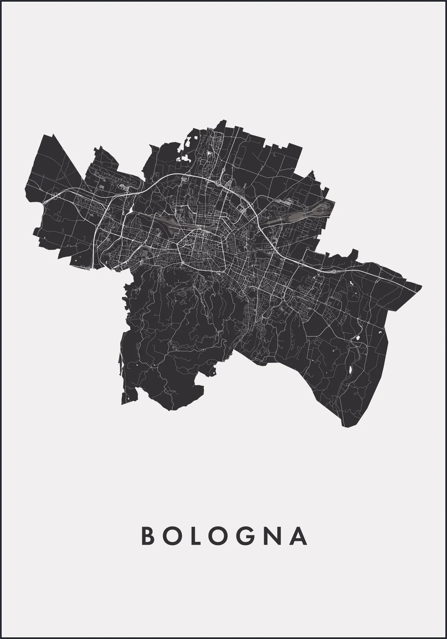 Bologna City Map