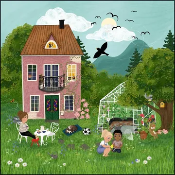 Summerday In The Garden