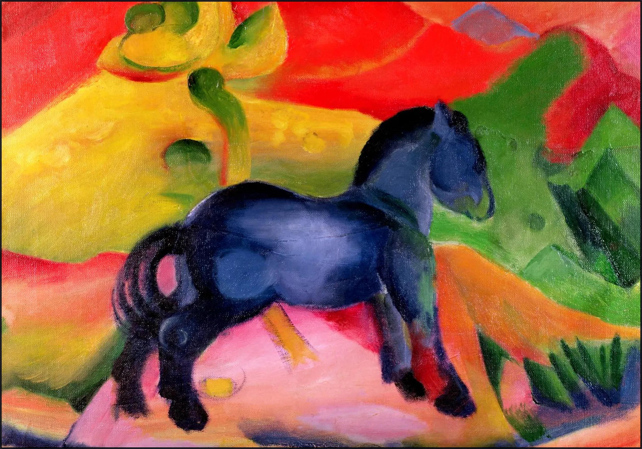 Little Blue Horse 1912