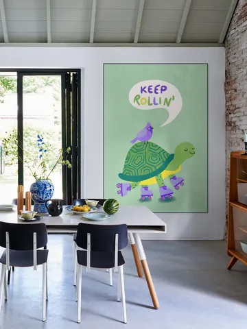 Turte With Bird - Keep Rollin