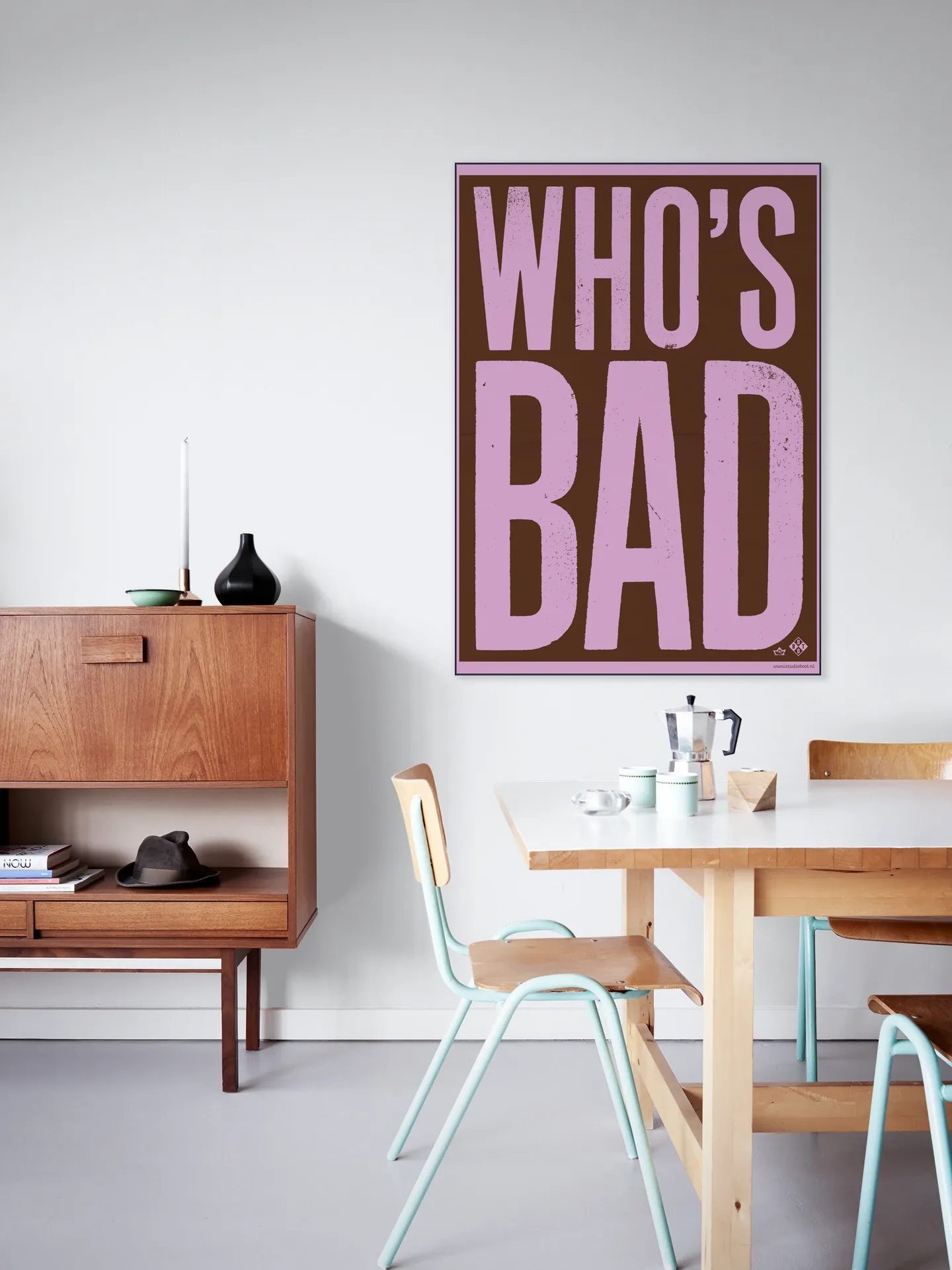 Who's Bad purple