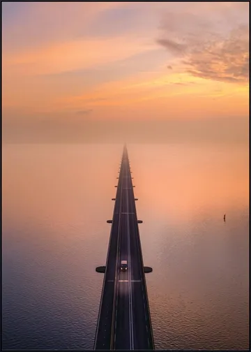 Zonsopkomst Zeelandbrug
