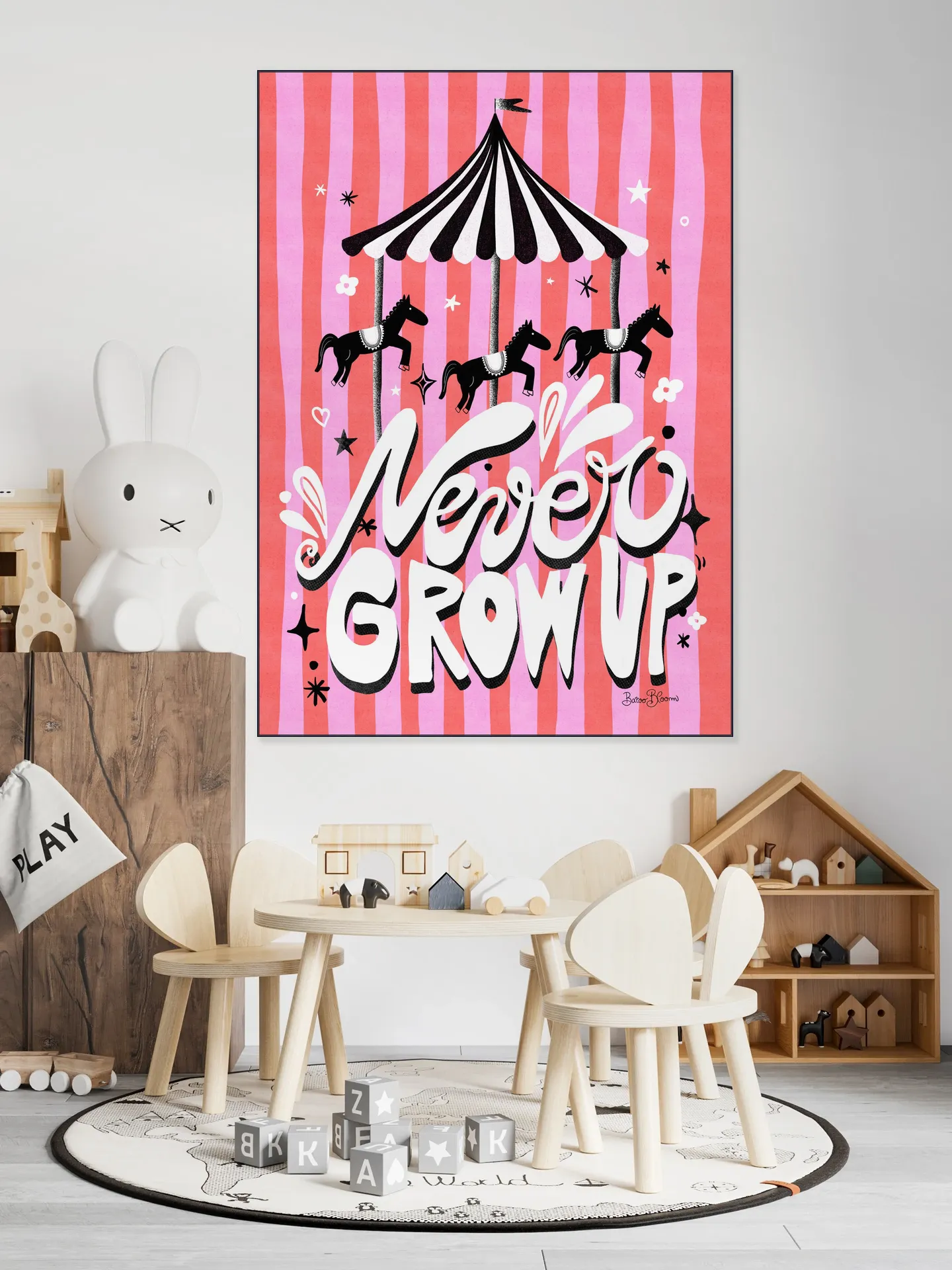 Never Grow Up Carousel