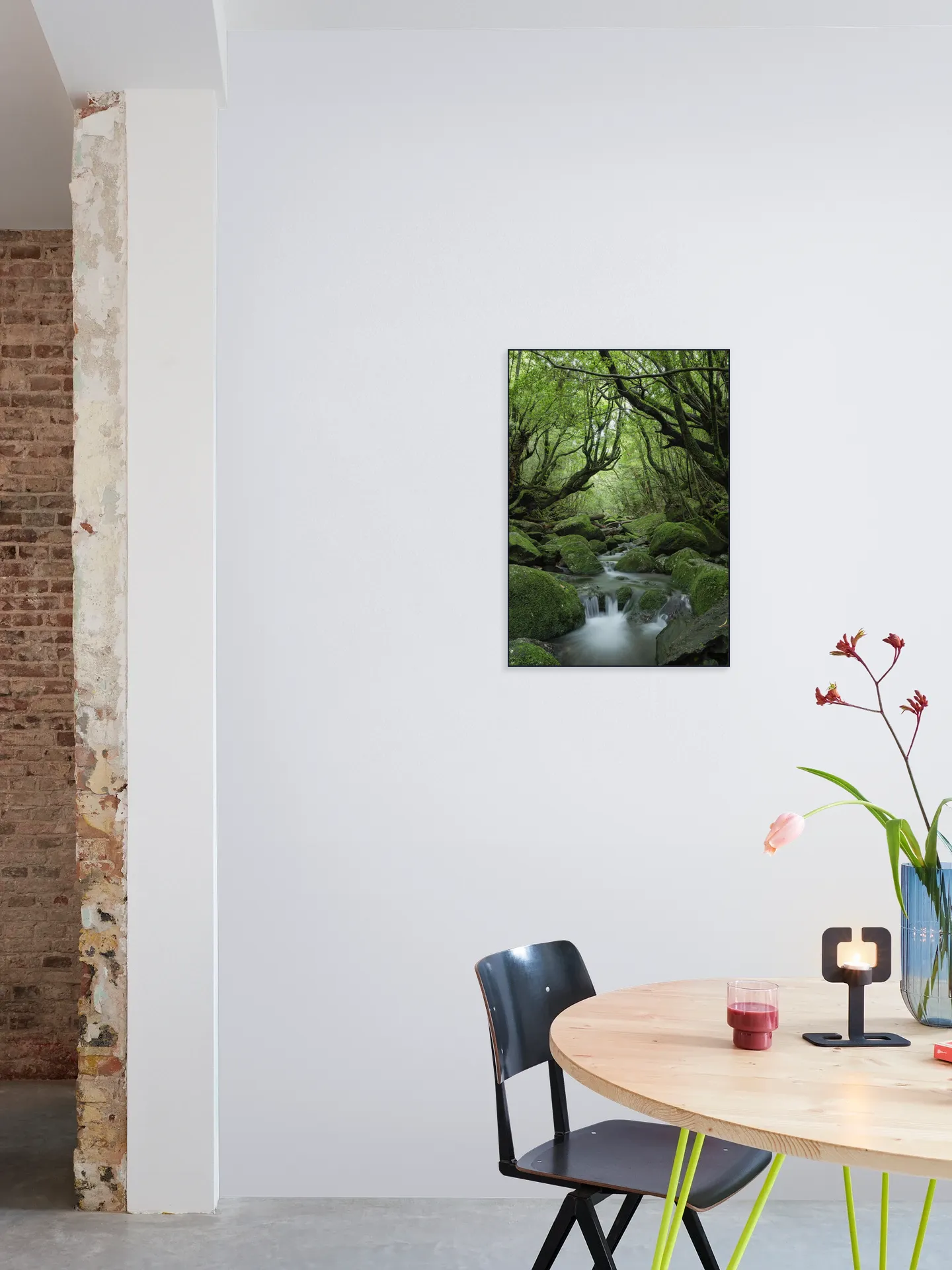 Mystical moss forest