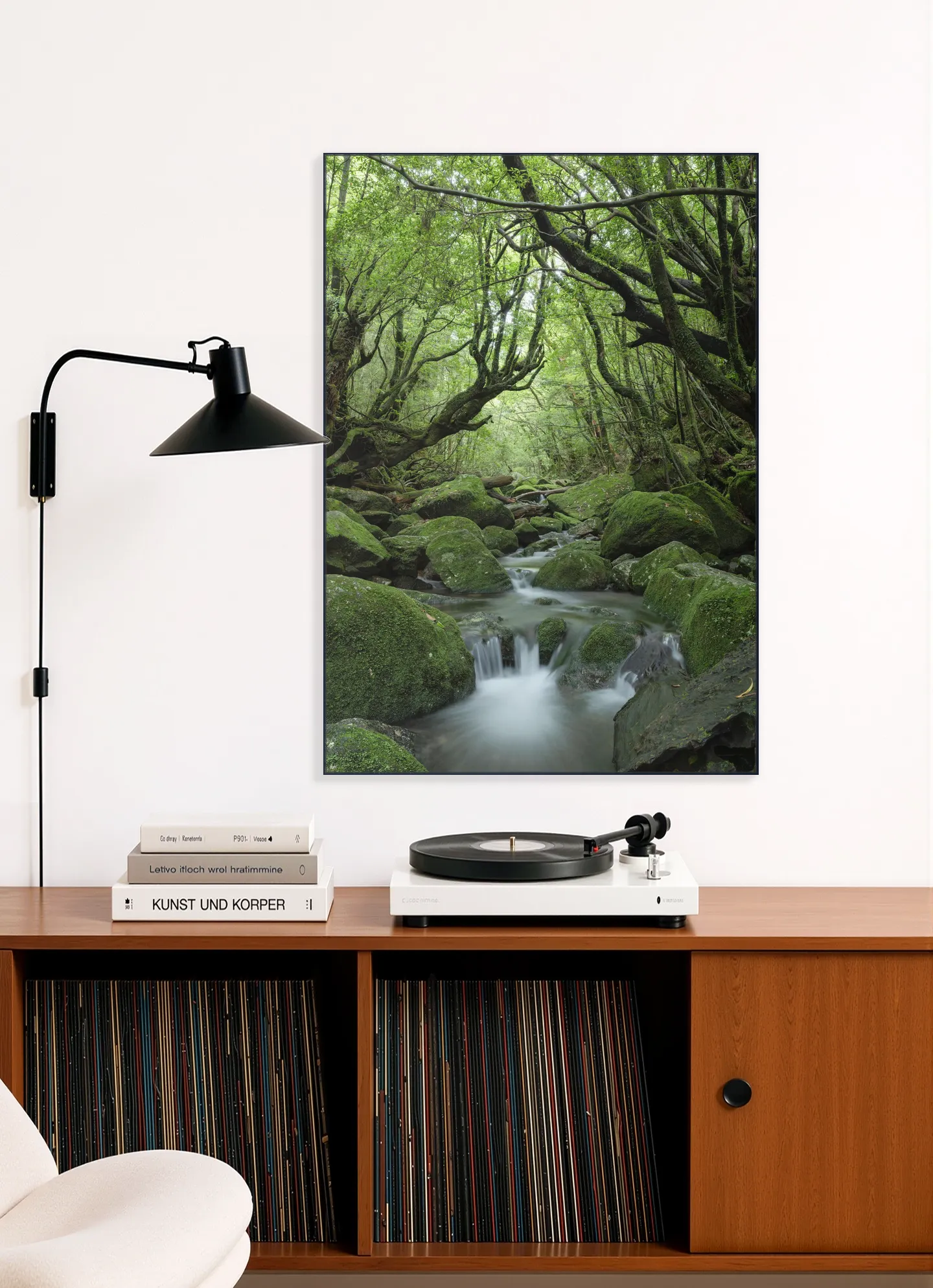 Mystical moss forest
