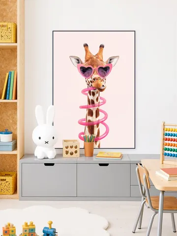 Thirsty Giraffe