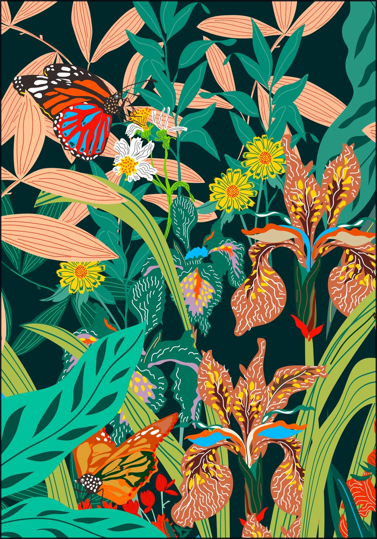 Butterfly Garden Petrol