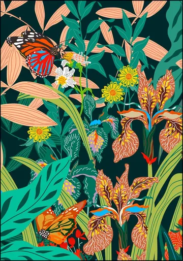 Butterfly Garden Petrol