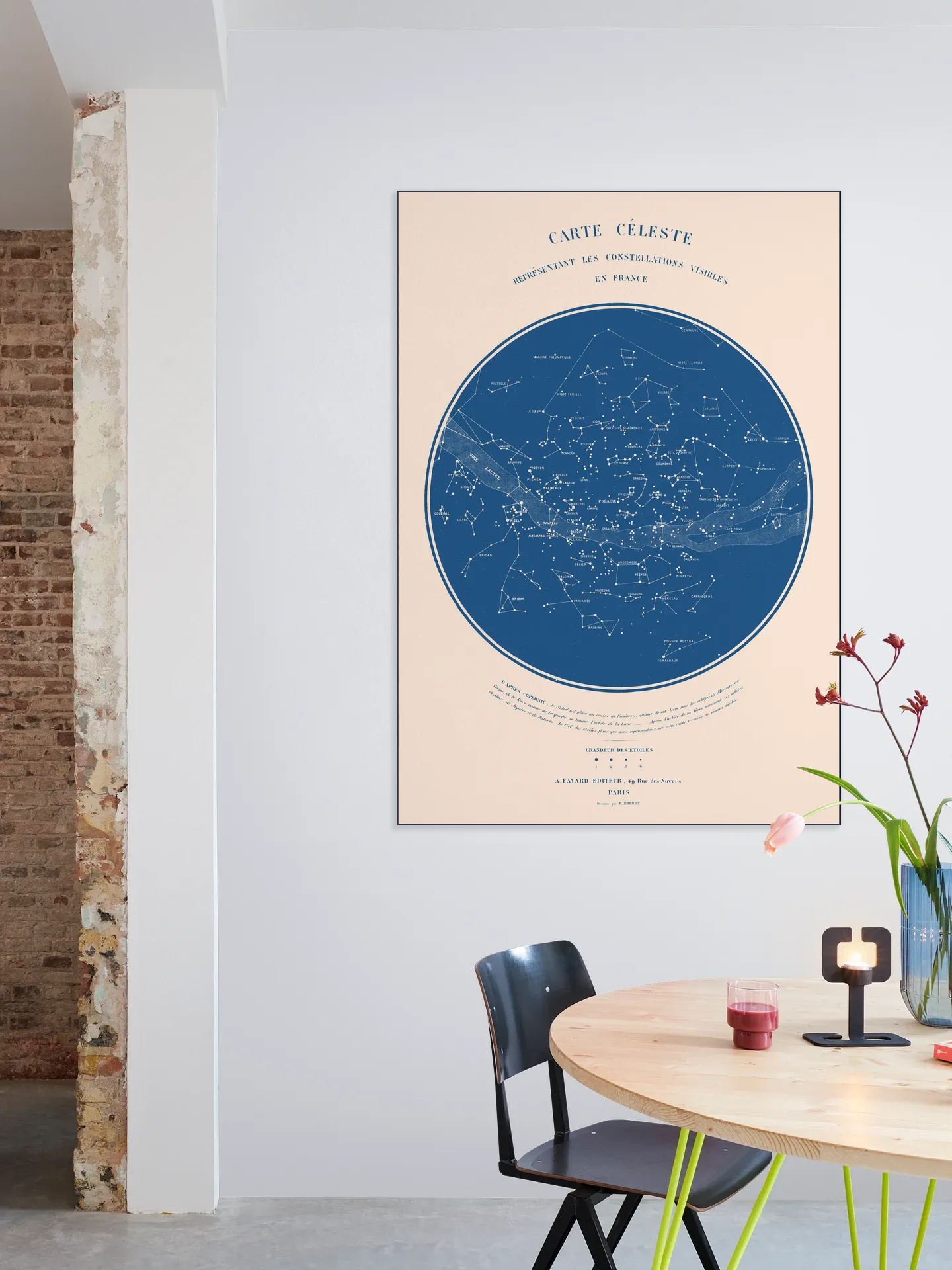Carte Celeste Blue