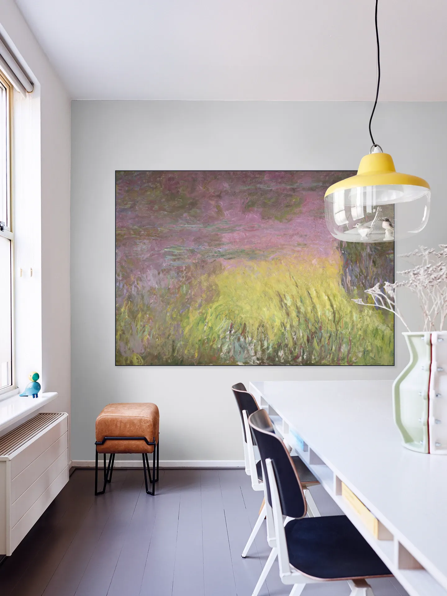 Waterlilies: Sunset - Detail