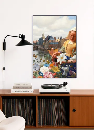 Milkmaid - View of Delft Garden Edition
