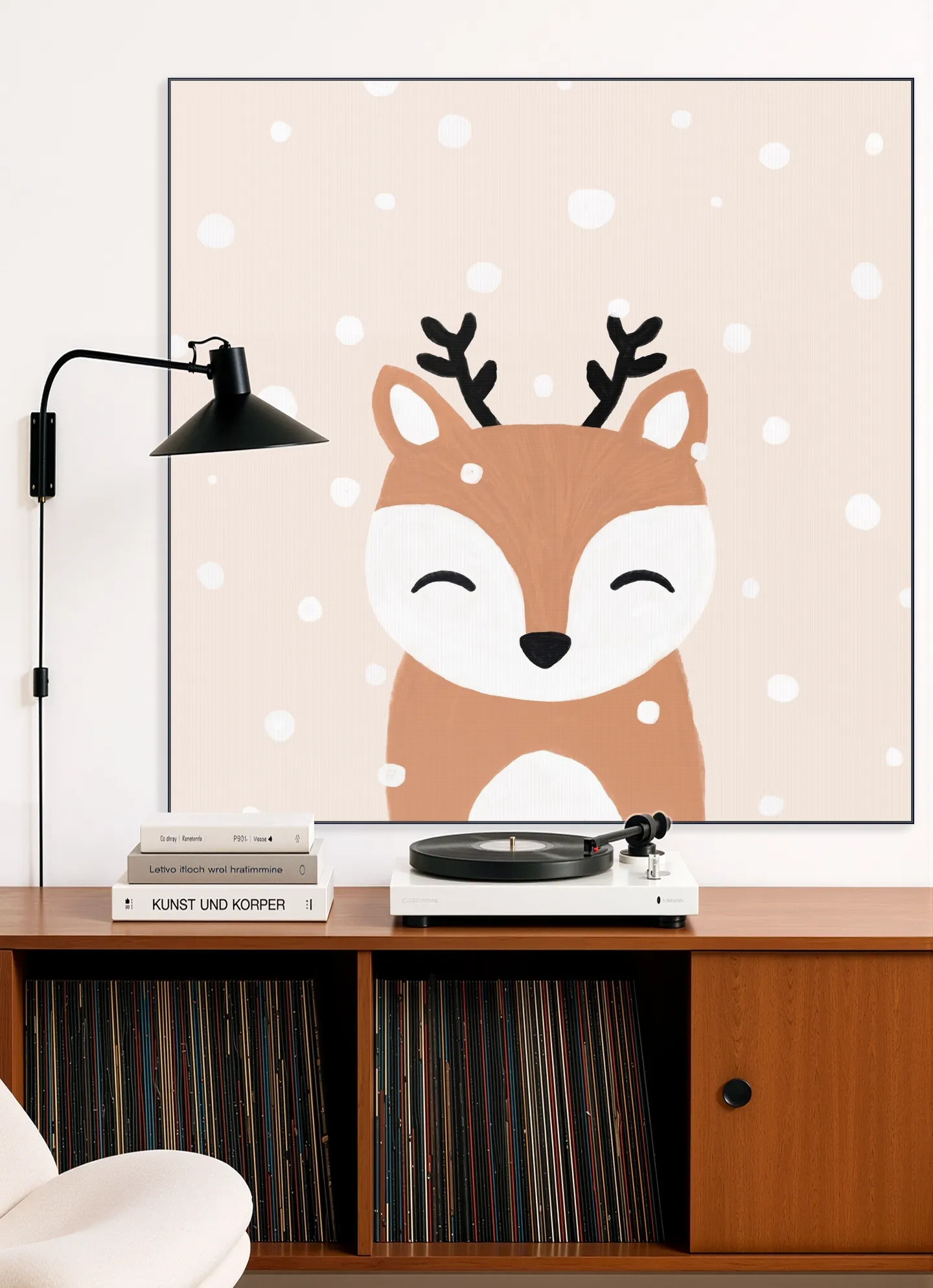 Snow & Deer